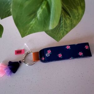 NWT Simply Southern Key Loop with Tassel Charm